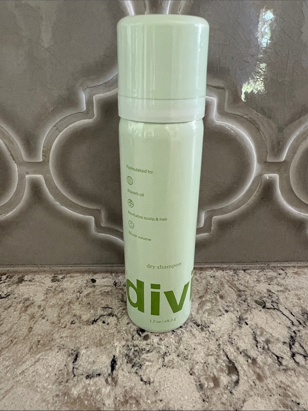 4/$14 divi Dry Shampoo, travel size 1.7 oz, NEW